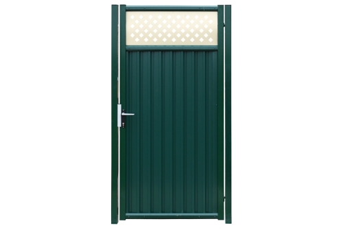 Изображение Калитка Estet Plus 2,4х1 RAL 6005/1014