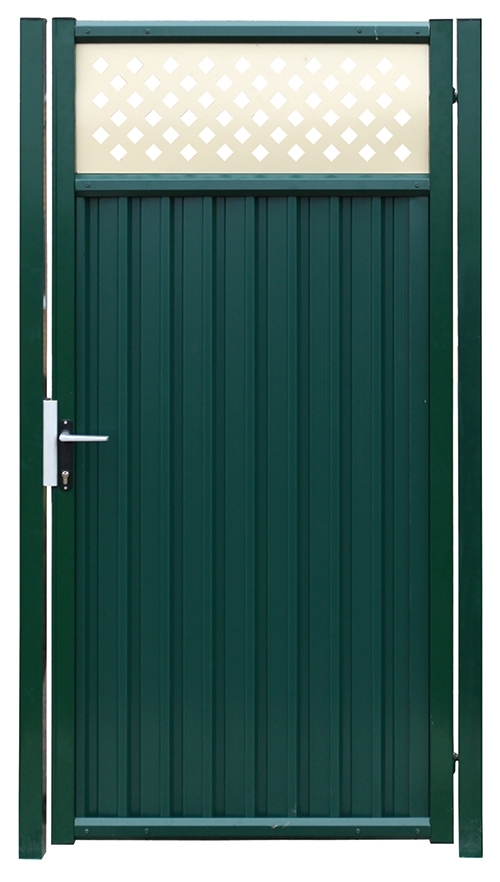 Изображение Калитка Estet Plus 2,4х1 RAL 6005/1014