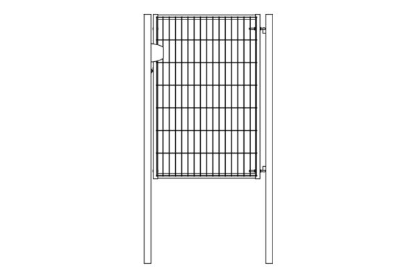 Изображение Калитка Light NoLock 1,53х1 RAL 6005