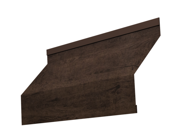 Изображение Ламель забора жалюзи Milan 0,45 Print Elite Antique Wood TwinColor