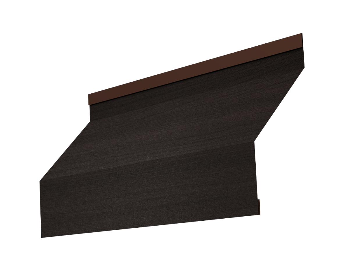 Изображение Ламель забора жалюзи Milan 0,45 Print Elite Coffee Wood TwinColor