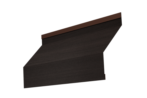 Изображение Ламель забора жалюзи Milan 0,45 Print Elite Coffee Wood TwinColor