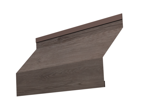 Изображение Ламель забора жалюзи Milan 0,45 Print Elite с пленкой White Wood TwinColor