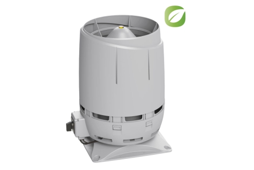 Изображение Вентилятор Vilpe Flow Eсo125S с основанием 300x300 светло-серый