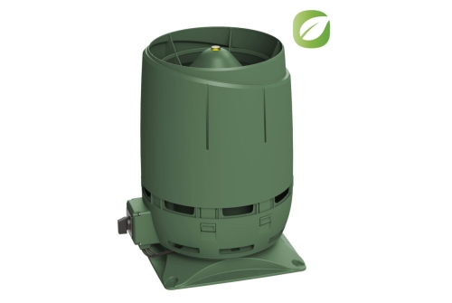 Изображение Вентилятор Vilpe Flow Eсo125S с основанием 300x300 зеленый