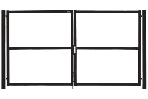 Изображение Ворота Colority Zinc Lock 1,8х3,5 RAL 6005