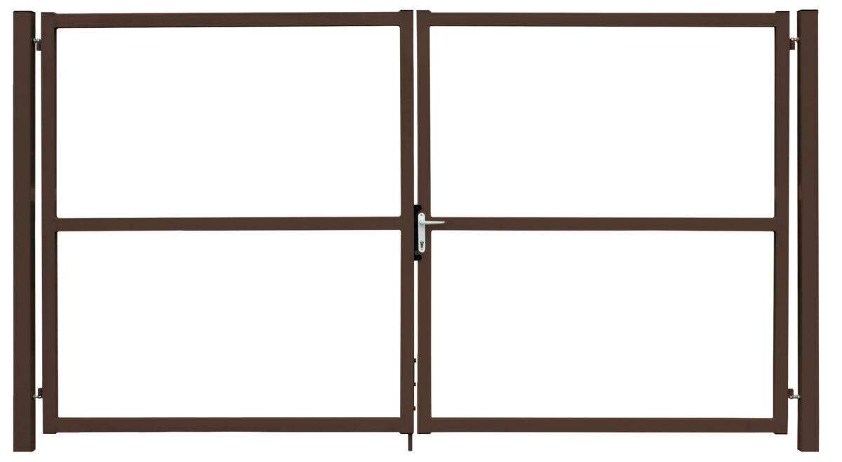 Изображение Ворота Colority Zinc Lock 1,8х3,5 RAL 8017