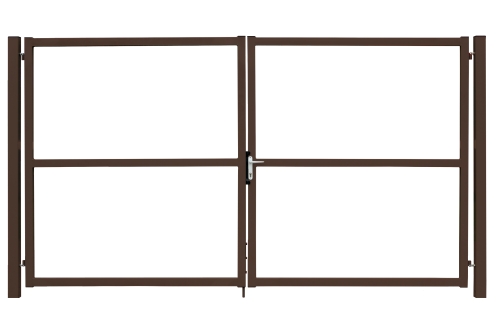 Изображение Ворота Colority Zinc Lock 1,5х3,5 RAL 6005