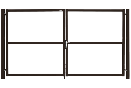 Изображение Ворота Colority Zinc Lock 2,0х3,5 RAL 6005