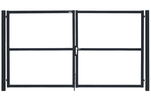 Изображение Ворота Colority Zinc Lock 2,0х3,5 RAL 7024