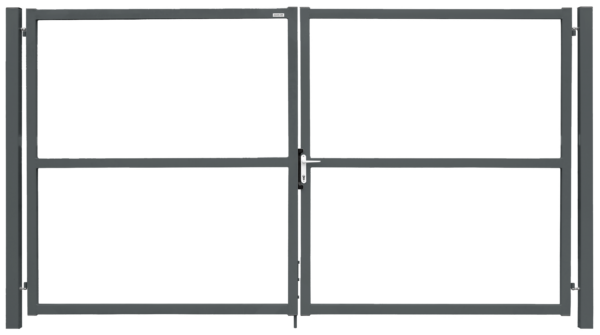 Изображение Ворота ColorZn Lock 2,0х4,0 RAL 7012