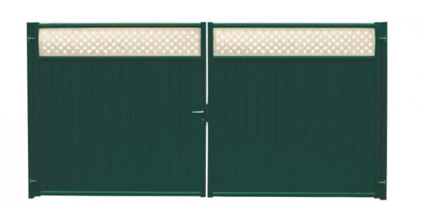 Изображение Ворота Estet Plus 2,0х3,6 RAL 6005/1013