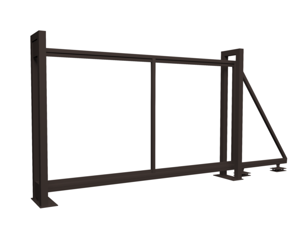 Изображение Ворота откатные Colority Zinc 2,03x3,5 RR 32