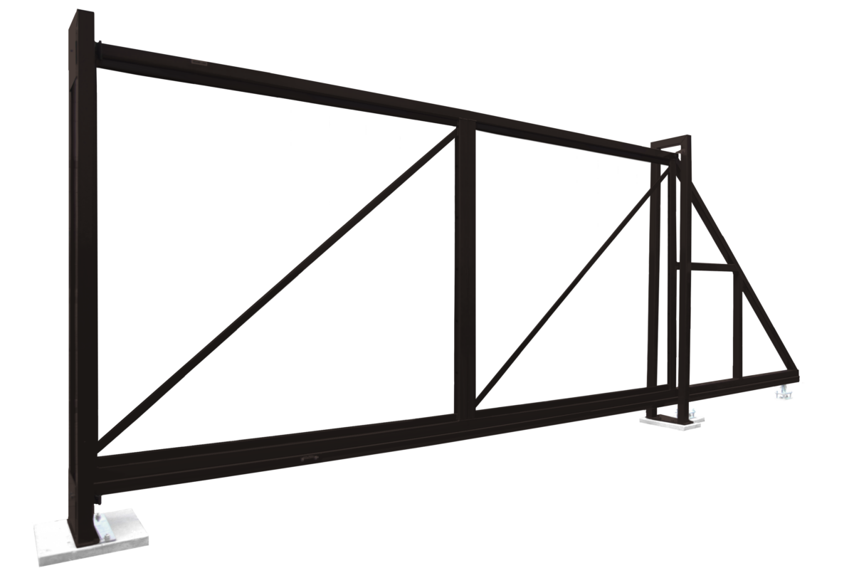 Изображение Ворота откатные Colority Zinc 2,03x4,5 RR 32