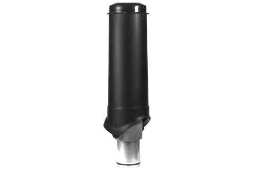 Изображение Выход вентиляции Krovent Pipe-VT 125/700 изолированный черный