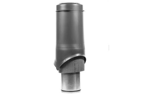 Изображение Выход вентиляции Krovent Pipe-VT 125 изолированный серый