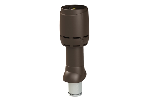 Изображение Выход вентиляционный Vilpe Flow 125/160/700 ИЗ коричневый