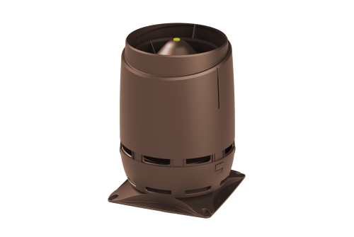 Изображение Выход вентиляционный Vilpe Flow 160S с основанием 300x300 коричневый