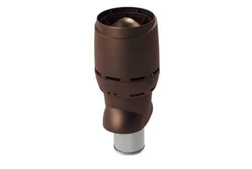Изображение Выход вентиляционный Vilpe Flow XL 200/ИЗ/500 коричневый